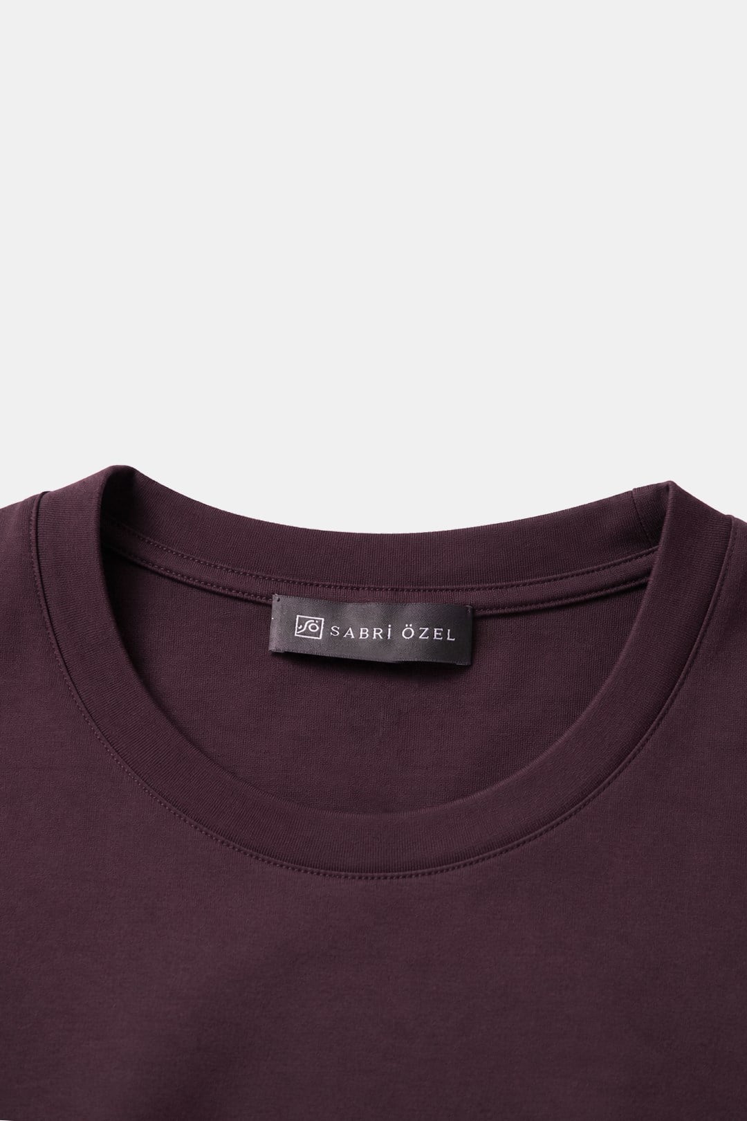 Koyu Kahve %100 Pamuk Regular Fit Bisiklet Yaka Basic T-Shirt