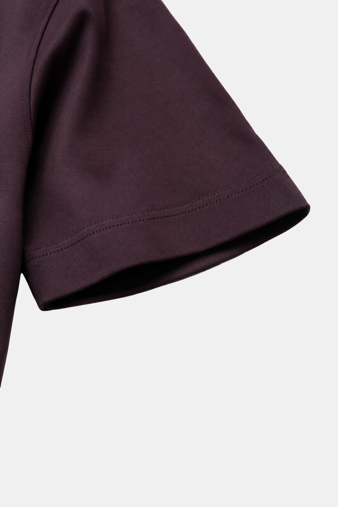 Koyu Kahve %100 Pamuk Regular Fit Bisiklet Yaka Basic T-Shirt