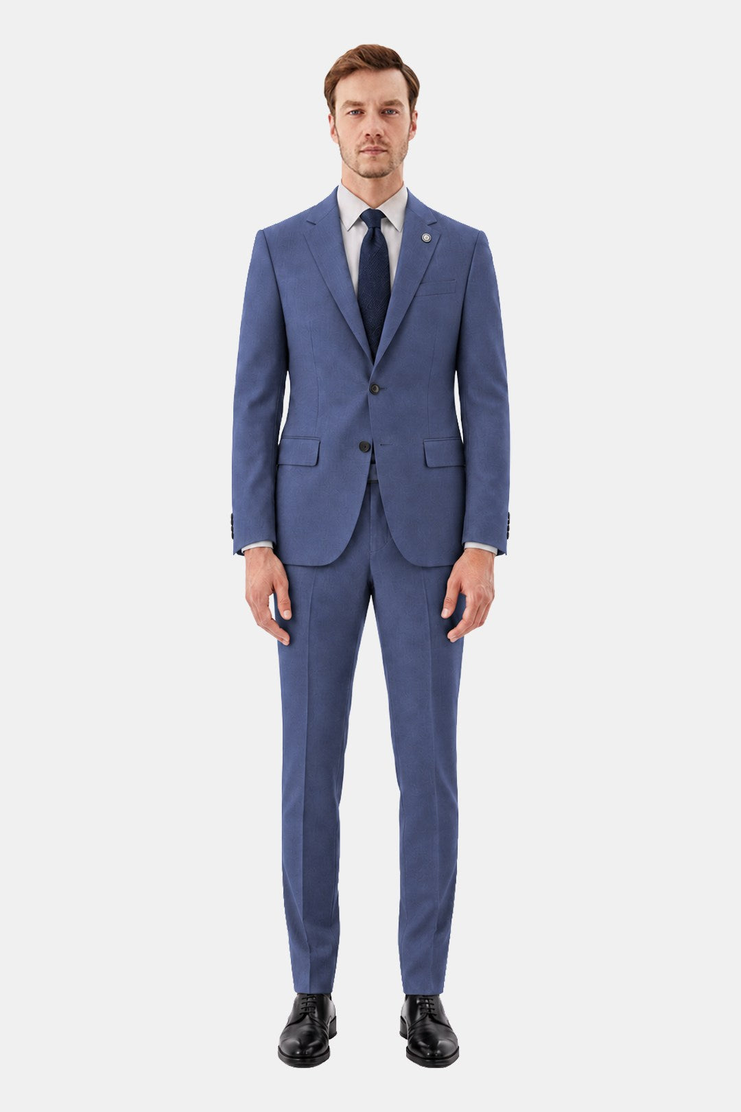 Koyu Mavi SABRİ ÖZEL SLIM FIT TAKIM ELBİSE