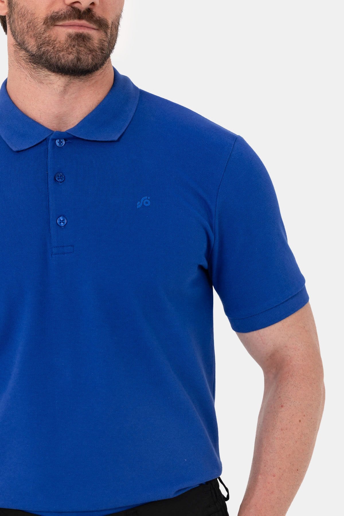 Saks %100 Pamuk Regular Fit Klasik Polo Yaka T-Shirt