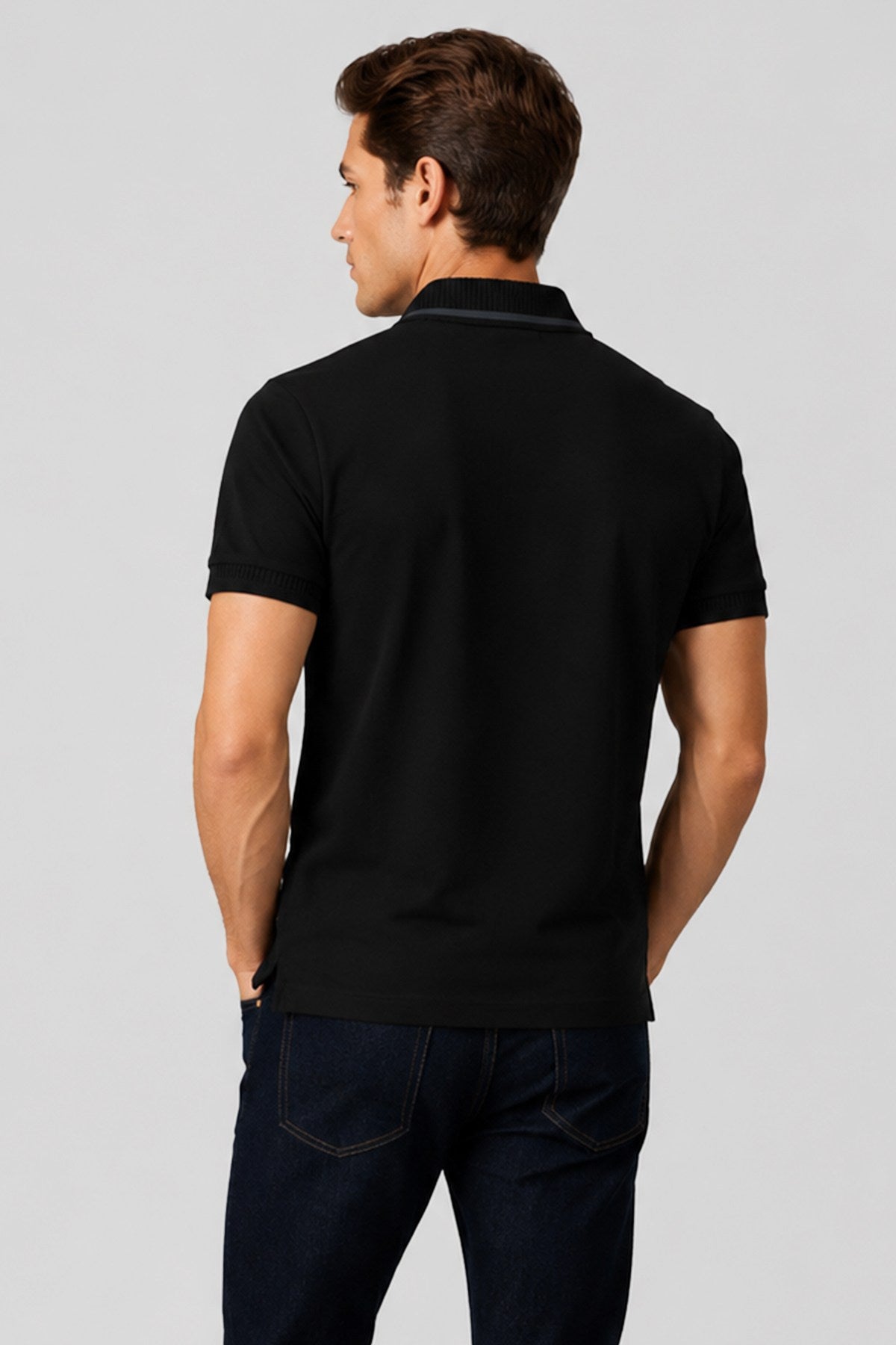 Reglan Biyeli Triko Yaka 30/1 Pike T-Shırt