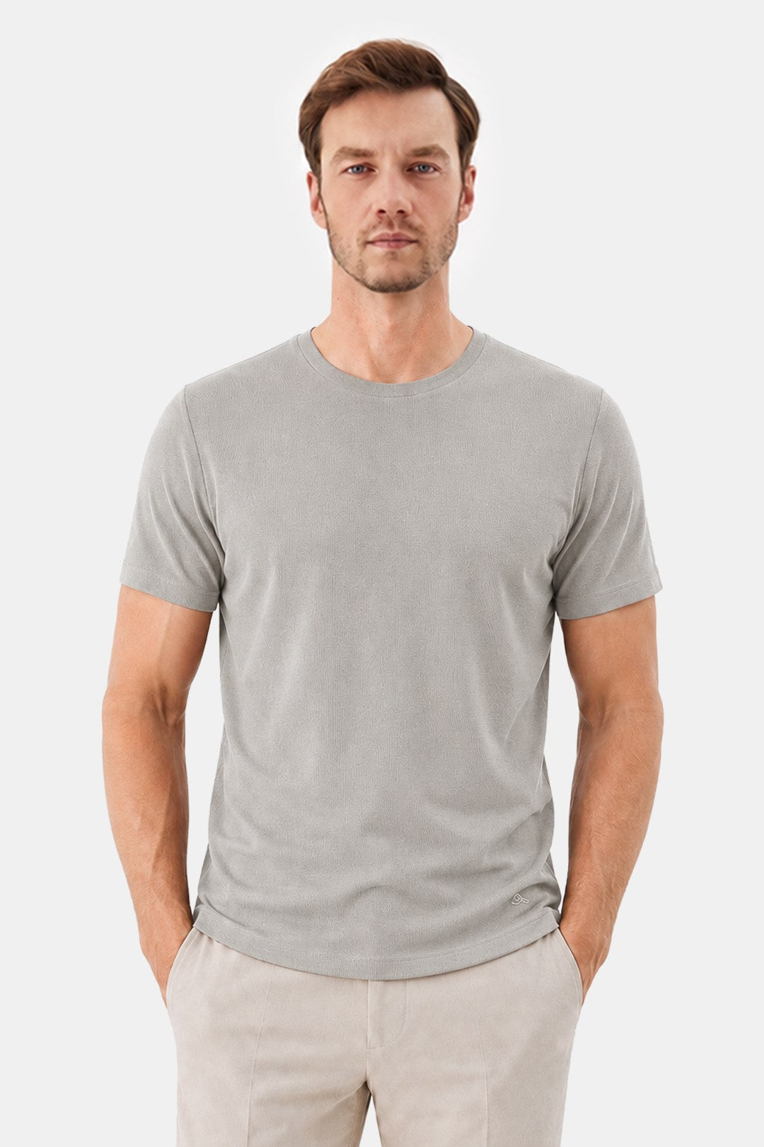 Taş SUPERFINE MERSERIZE COTTON T-SHIRT