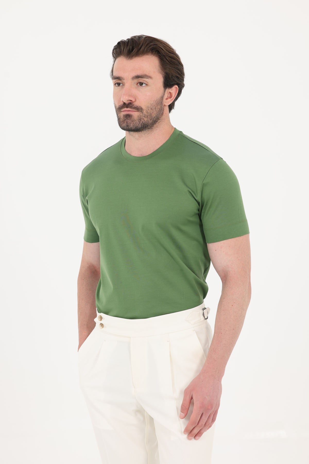 Yağ Yeşili T-Shirt