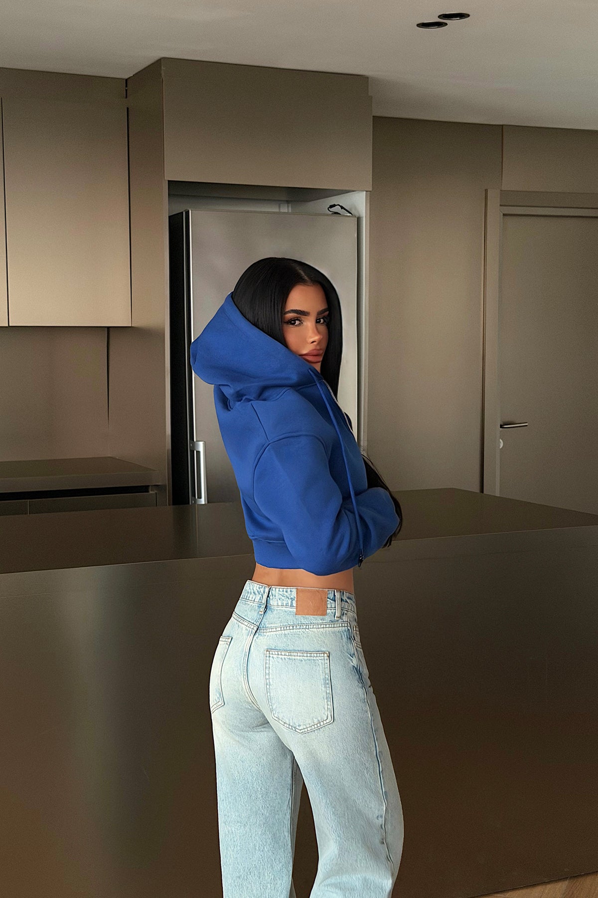 Saks Caiden Crop Hırka ATE-4853