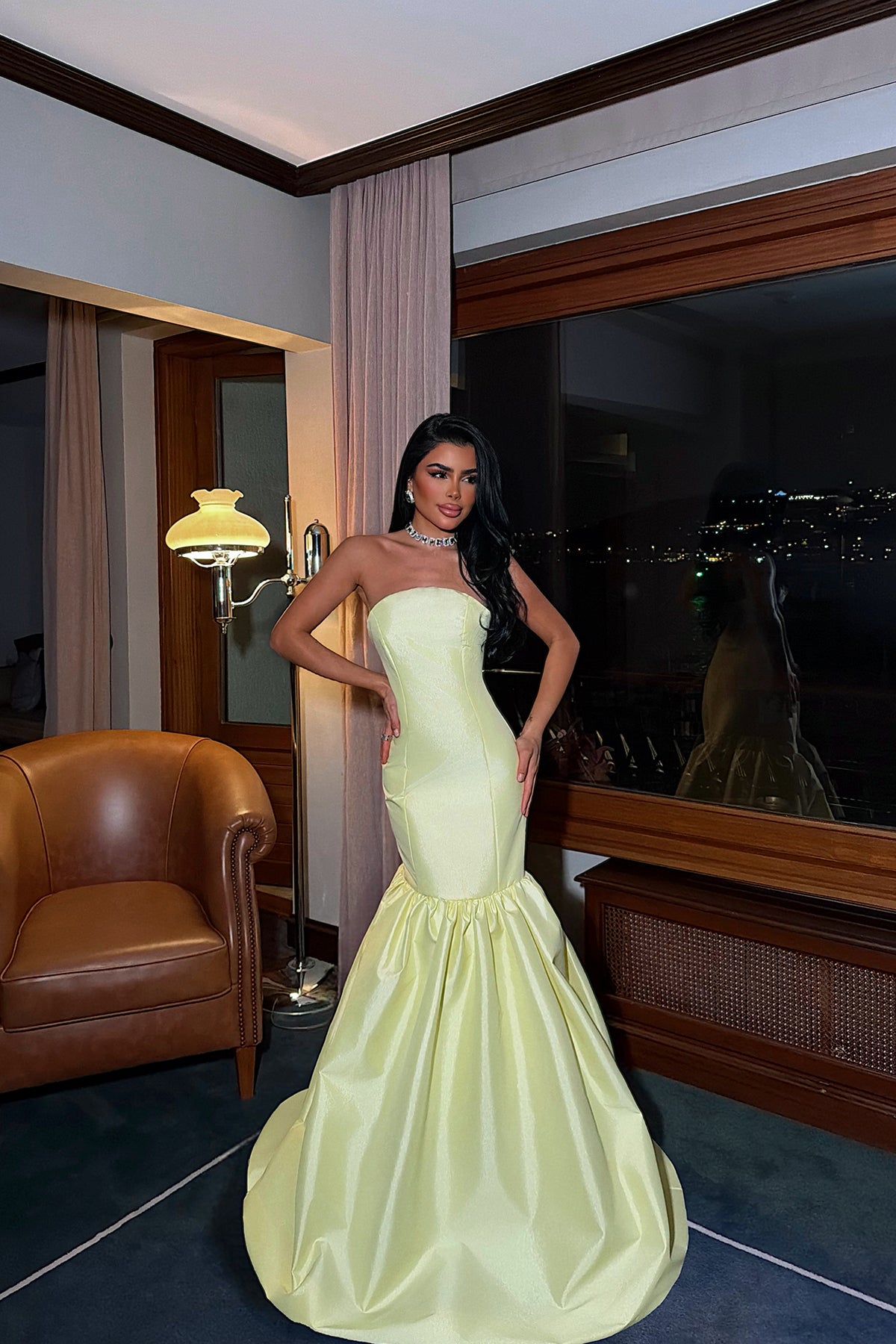 Sarı Borgena Abiye ATE-4422