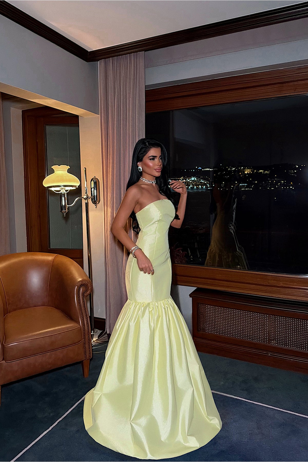 Sarı Borgena Abiye ATE-4422