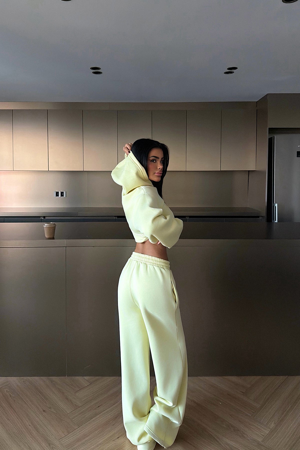 Sarı Corsica Eşofman Takımı ATE-3884