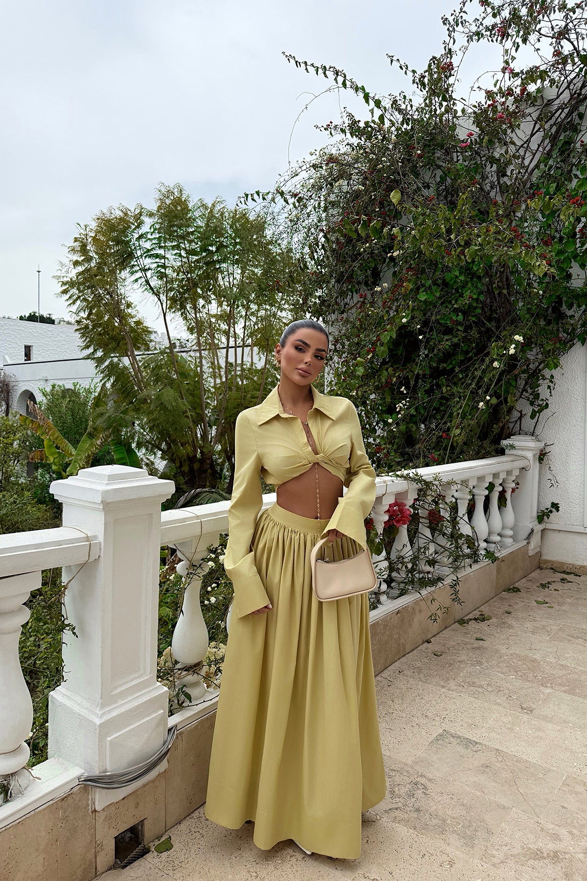 Sarı Veuve Alt Üst Takım ATE-2322