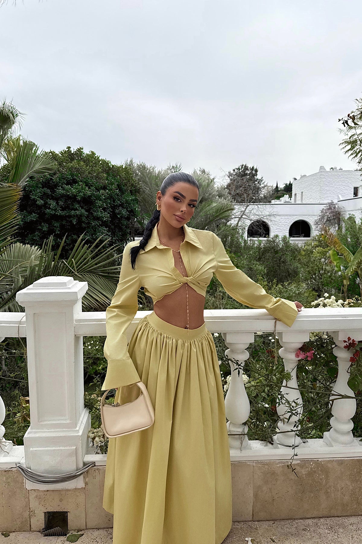 Sarı Veuve Alt Üst Takım ATE-2322