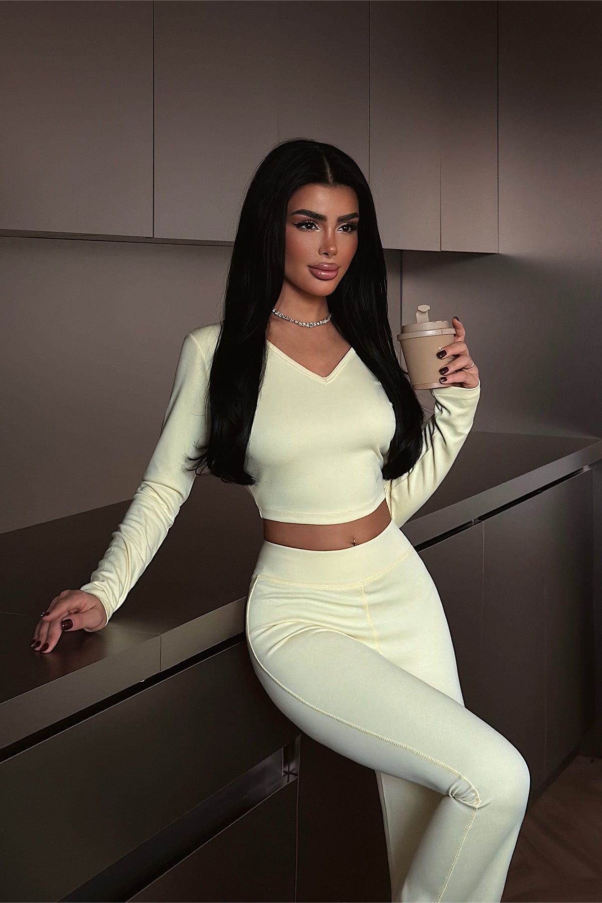 Sarı Monique Takım ATE-4075