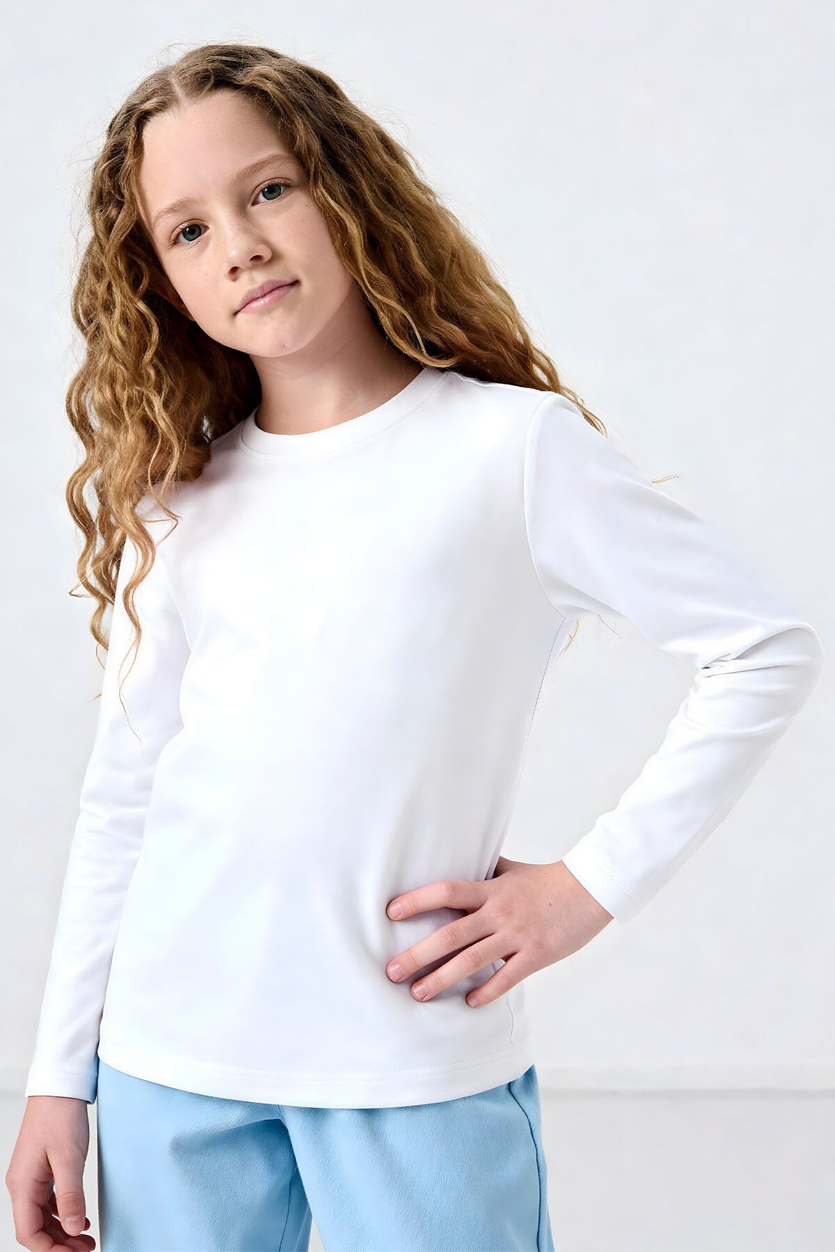 Standart Fit Basic O Yaka 5'li Paket Unisex Çocuk T-Shirt - 11329