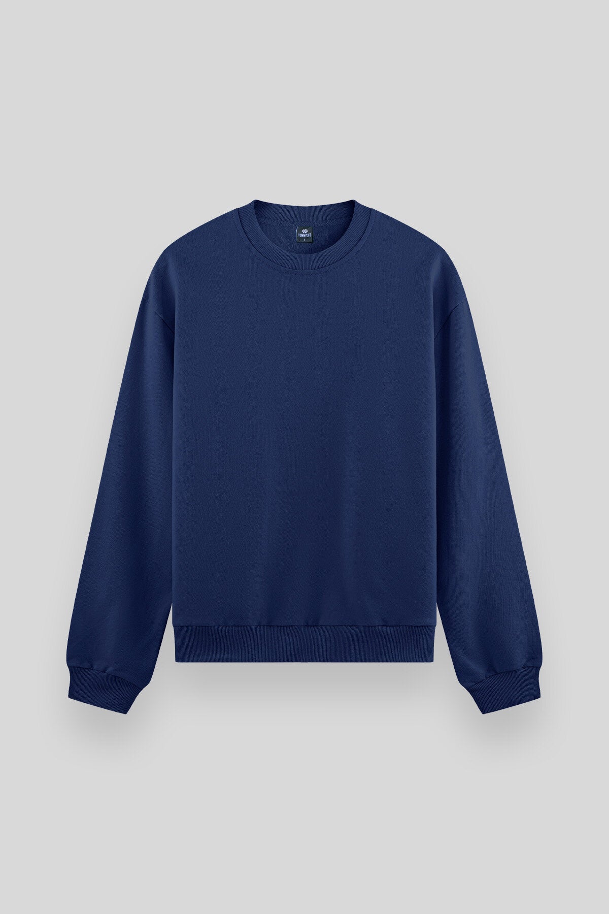 Rahat Form Basic O Yaka 2'li Paket Ekru-Parlament Erkek Sweatshirt - 88053