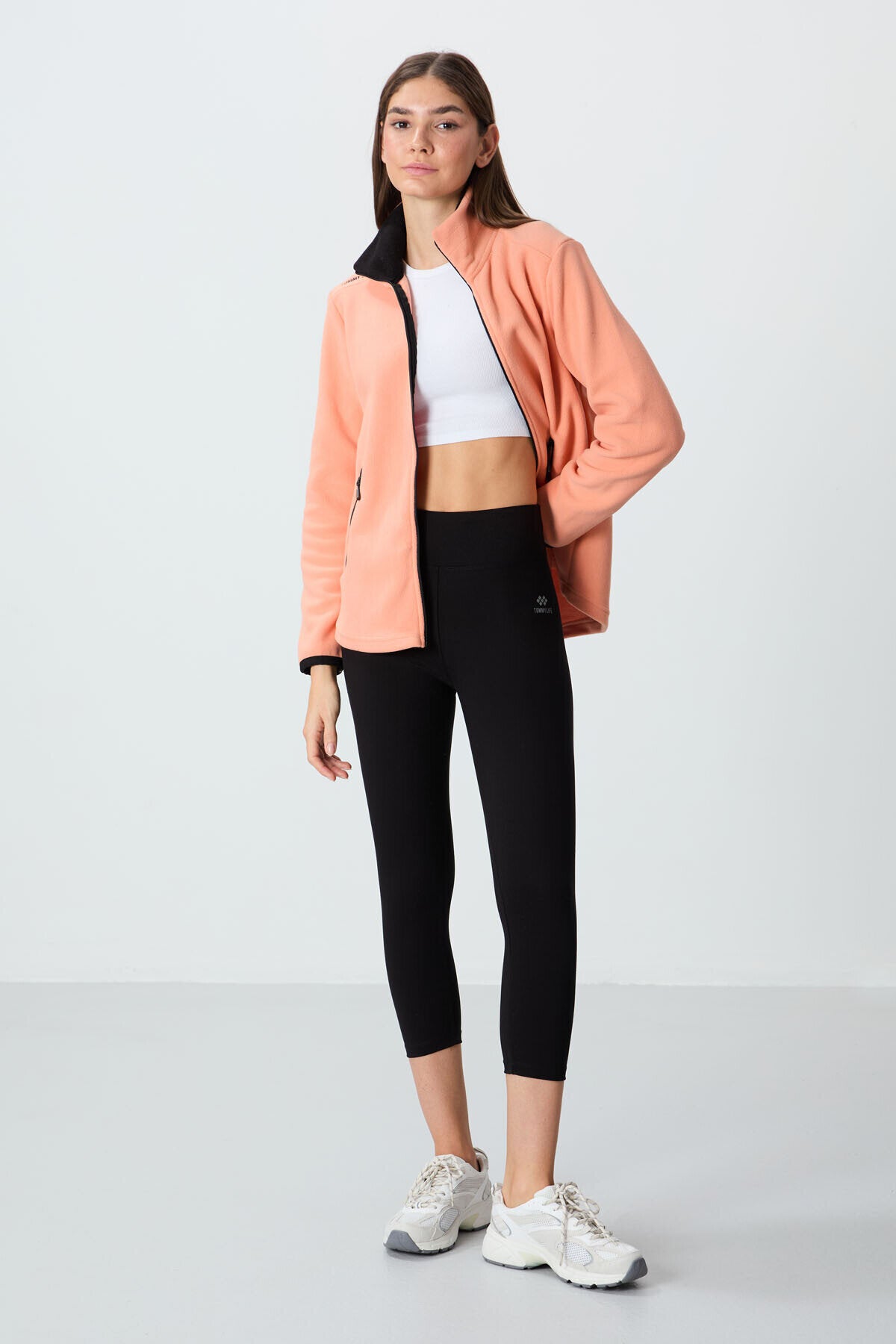 Slim Fit Yüksek Bel 3'lü Paket Siyah Kadın Tayt