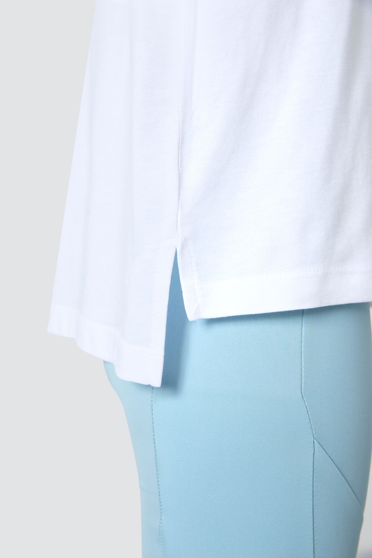 Oversize Fit Basic O Yaka 3'lü Paket Beyaz Kadın T-Shirt 97285