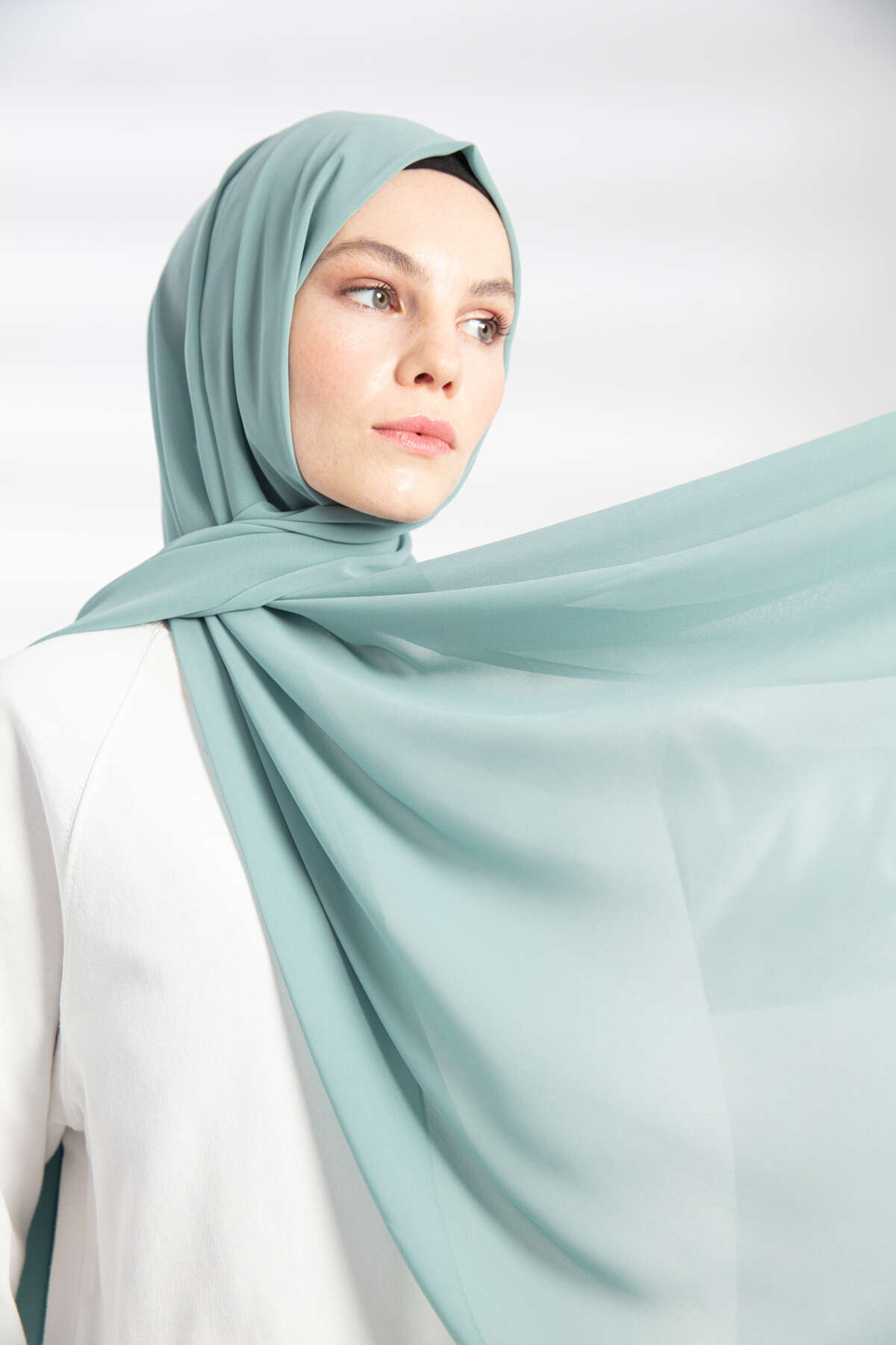 Şifon Şal - Çağla