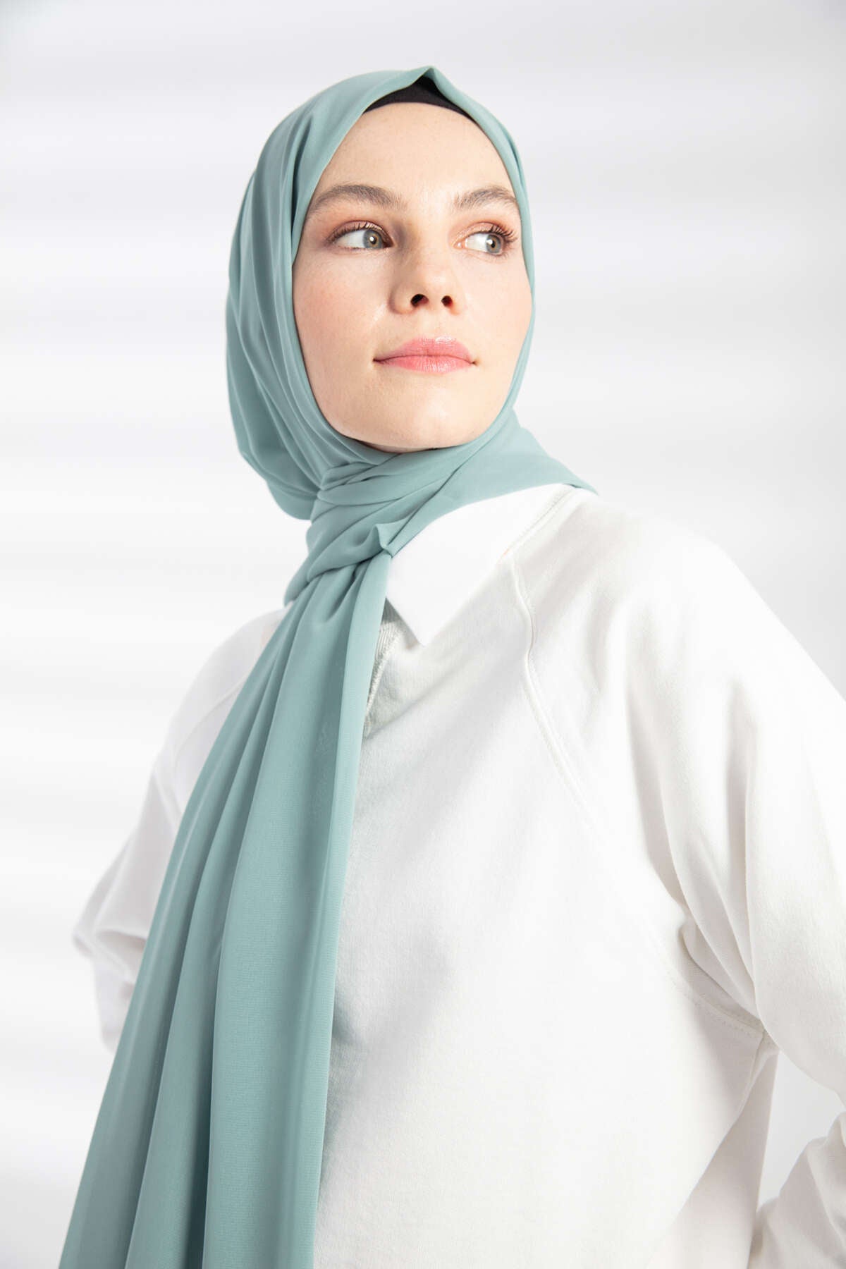 Şifon Şal - Çağla