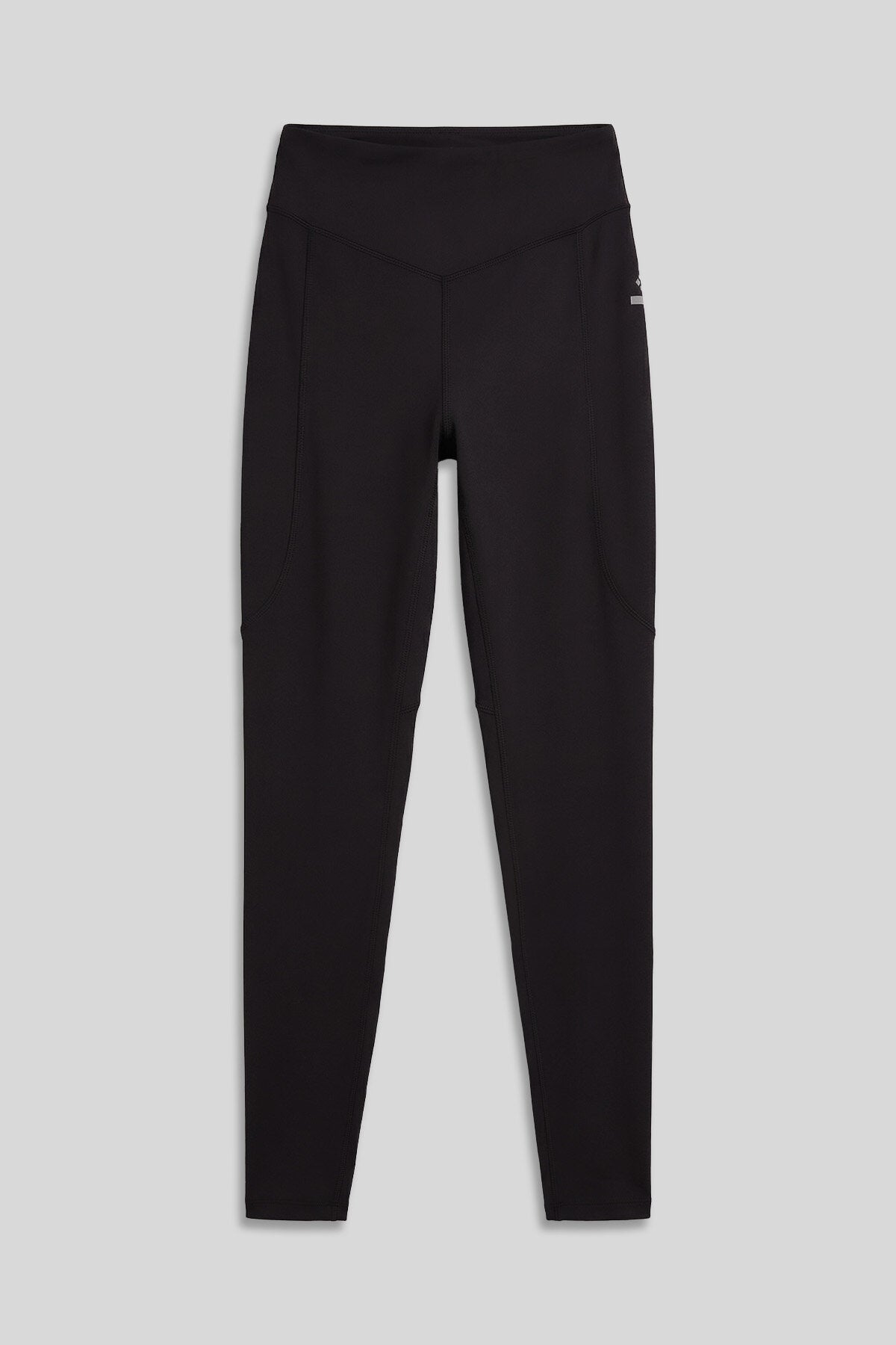 Siyah Standart Fit Esnek Performans Kadın Tayt - 94666