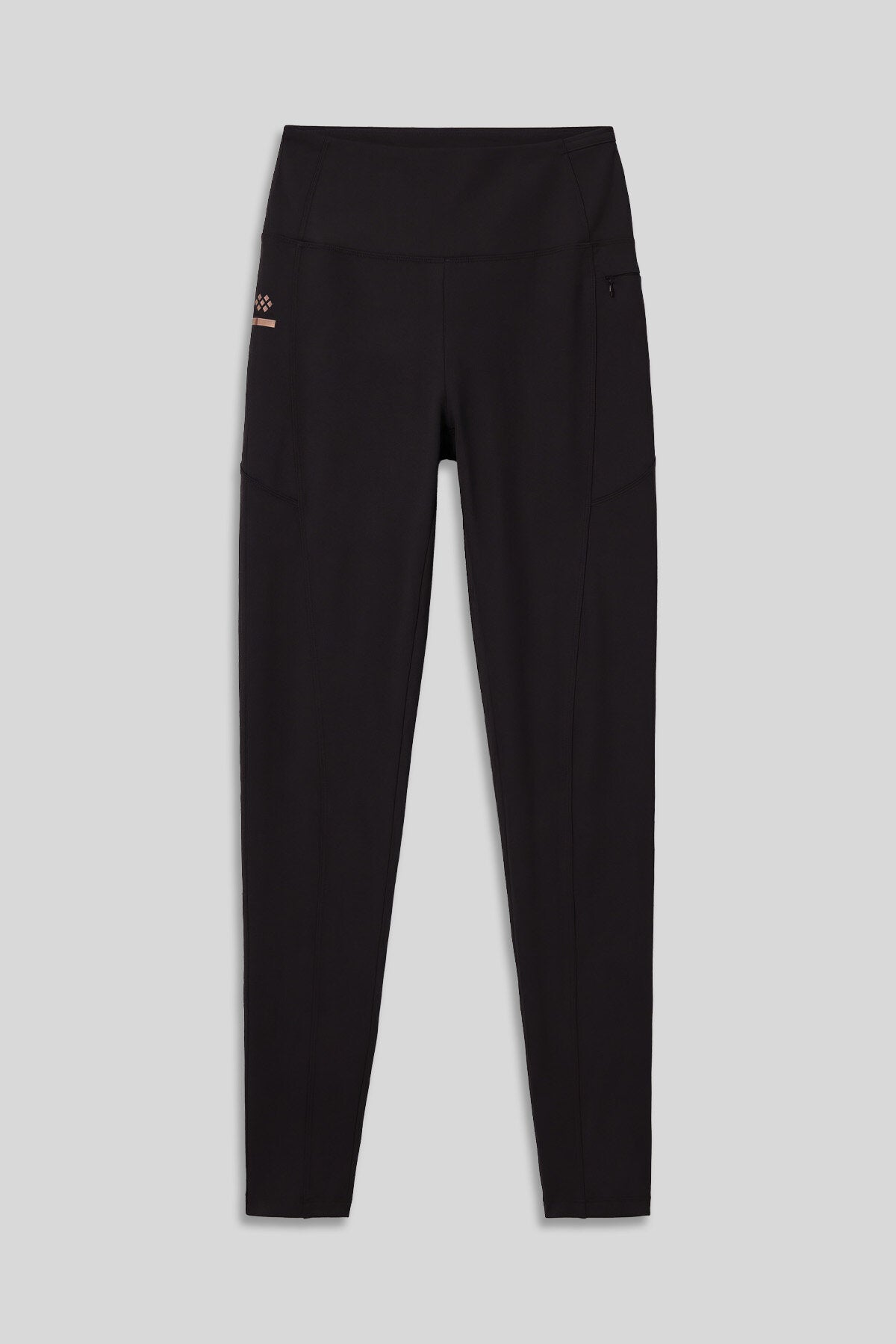 Siyah Esnek Standart Fit Performans Kadın Tayt - 94667