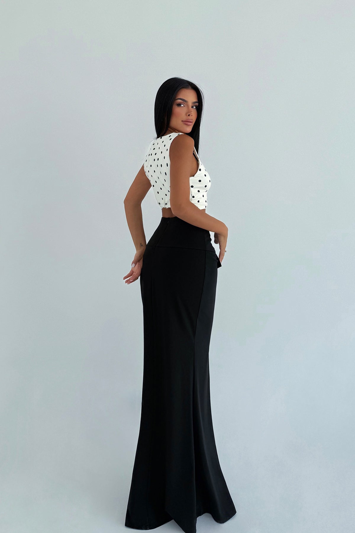 Siyah Benson Uzun Etek ATE-2433