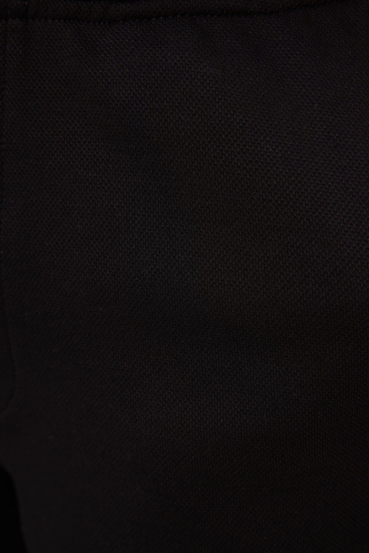 Siyah Pamuklu Yumuşak Dokulu Standart Fit Basic Erkek Çocuk Şort - 11293