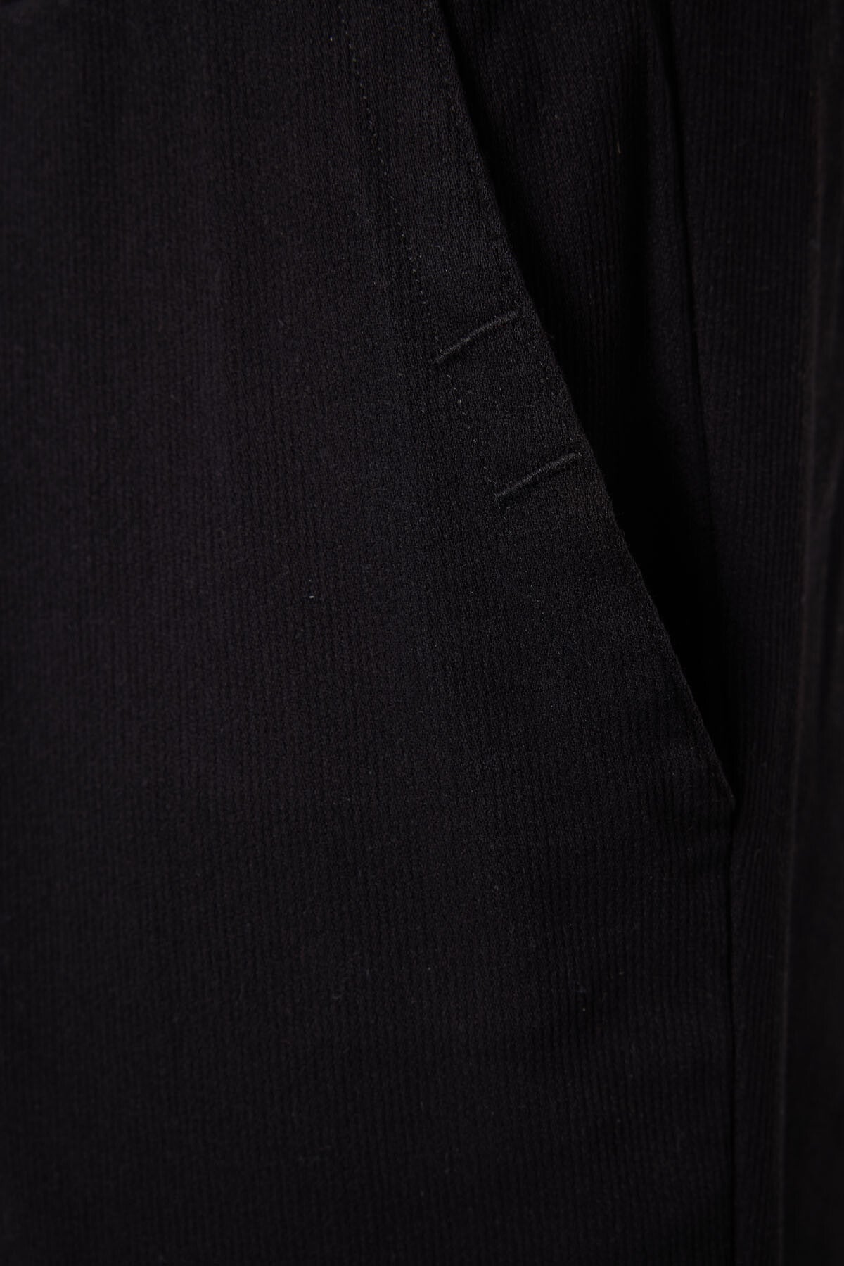 Siyah Standart Fit Dokuma Hafif Esnek Chino Erkek Pantolon - 82176