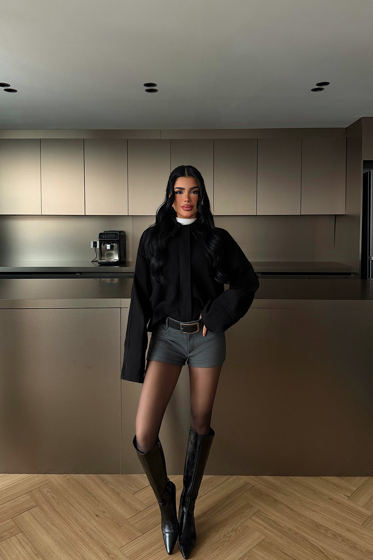 Siyah Catalina Ceket ATE-2005