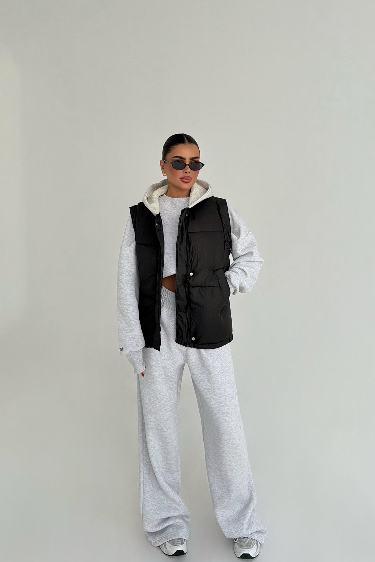 Siyah Ralphette şişme yelek ATE-3767