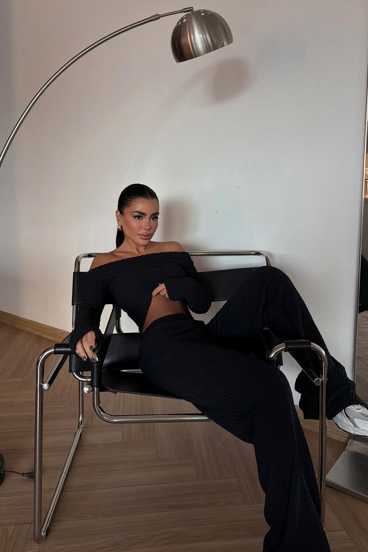 Siyah Laveau Takım ATE-3733