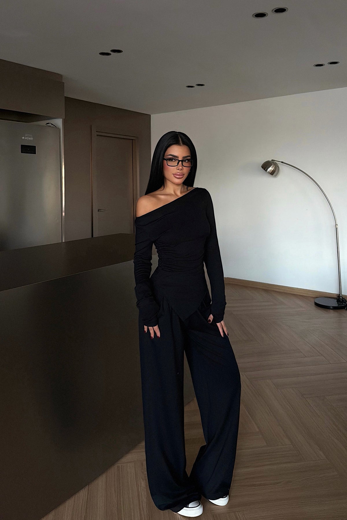 Siyah Borelli Takım ATE-3751