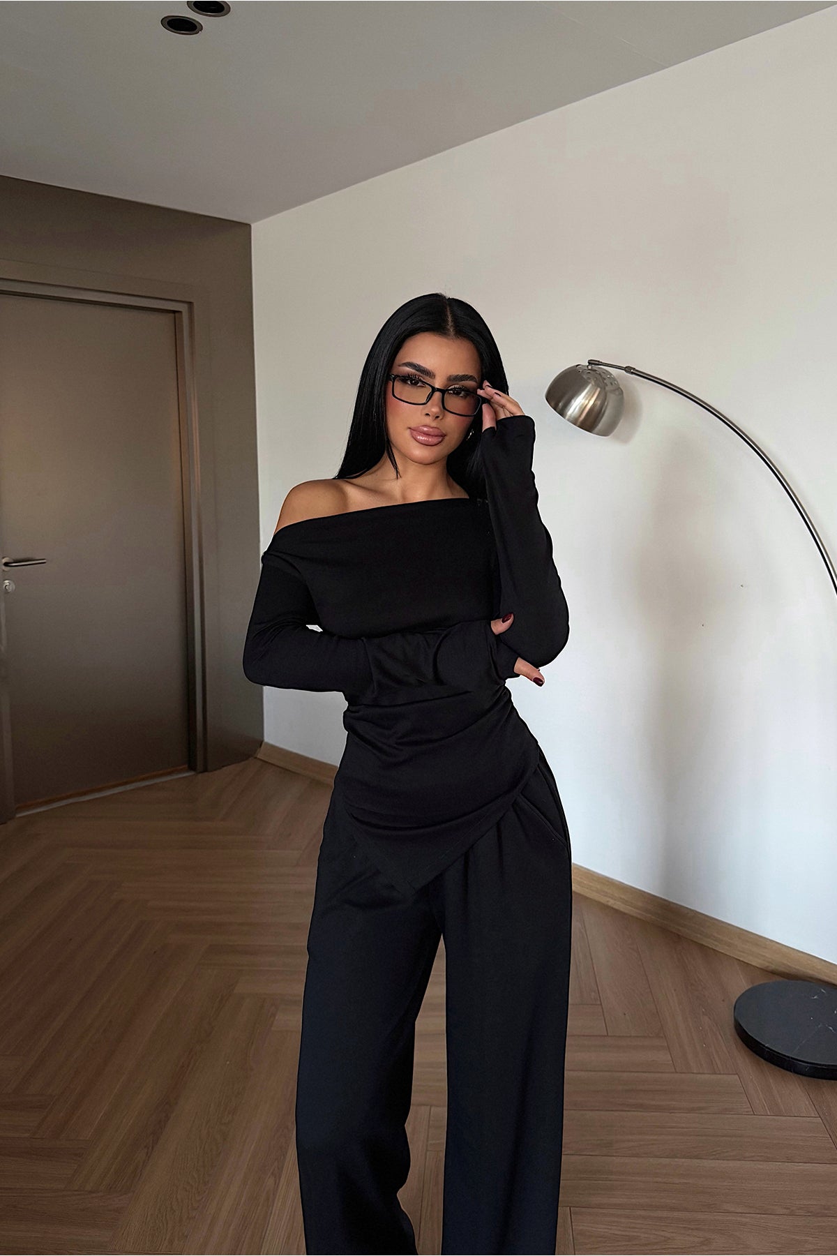 Siyah Borelli Takım ATE-3751