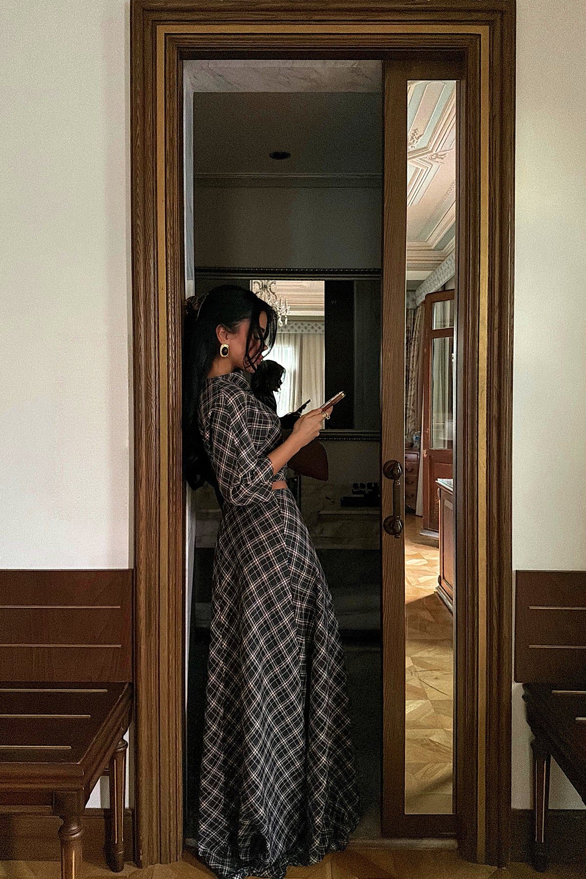 Siyah Rosemary Takım ATE-4480