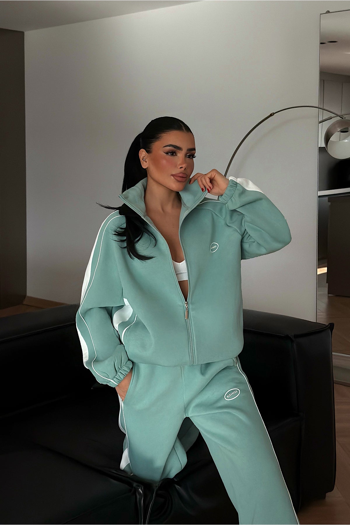 Su Yeşili Gionna Eşofman Takımı ATE-4347