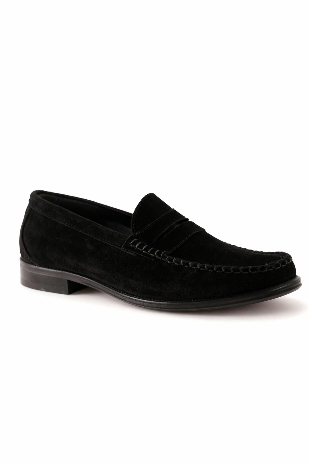 SÜET SİYAH LOAFER