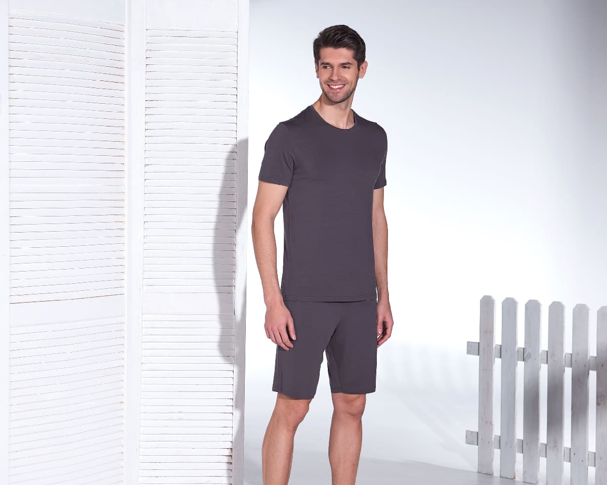 9086 Erkek Şort Takım