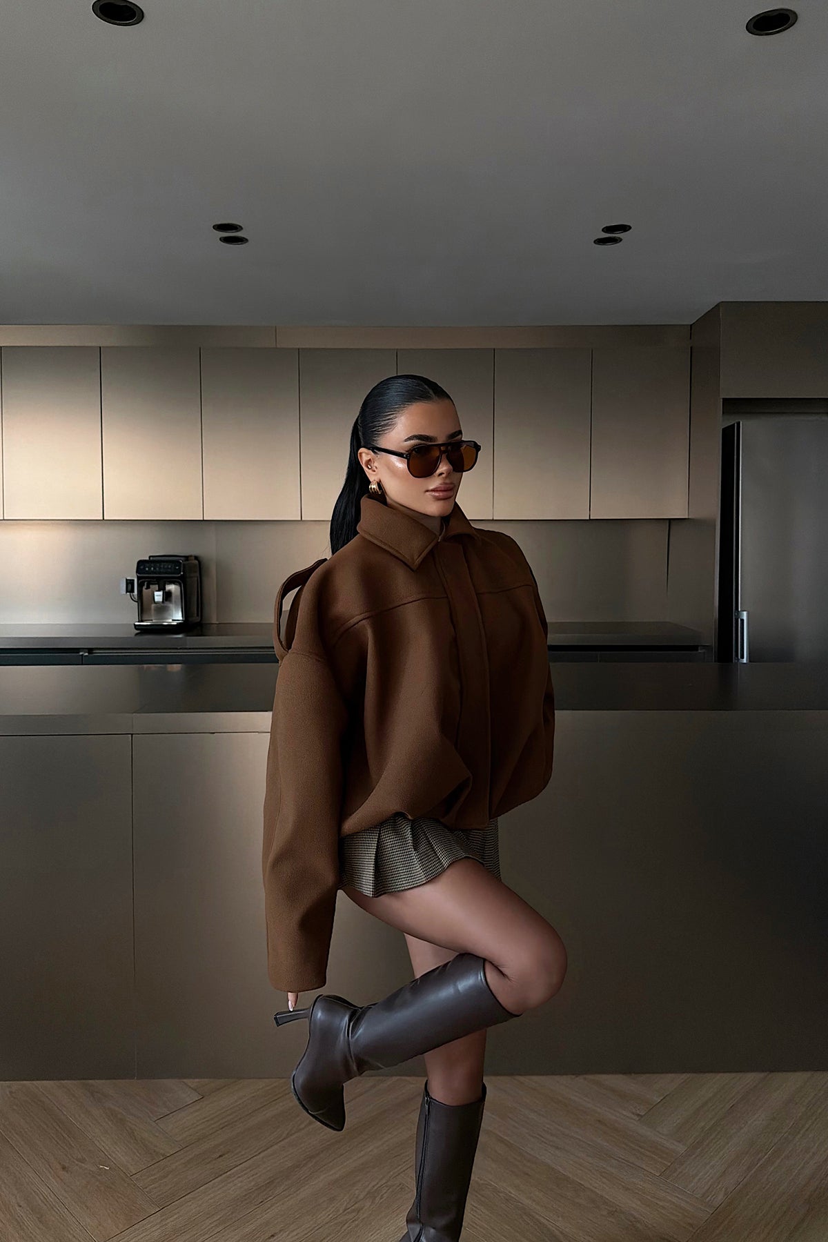 Taba Bomber Ceket ATE-4740