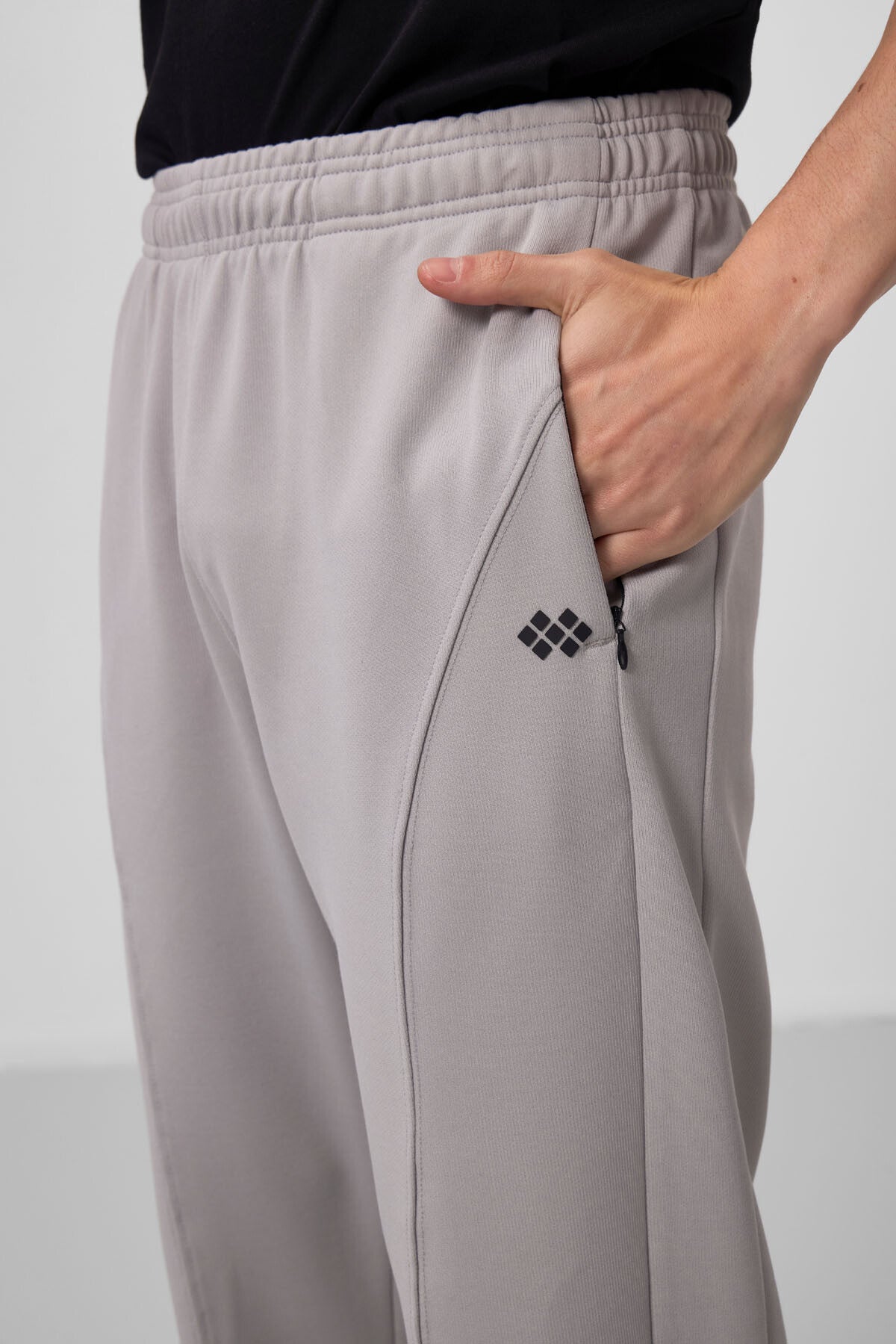 Taş Yüzeyi Dokulu Standart Fit Palazzo Erkek Pantolon - 82171