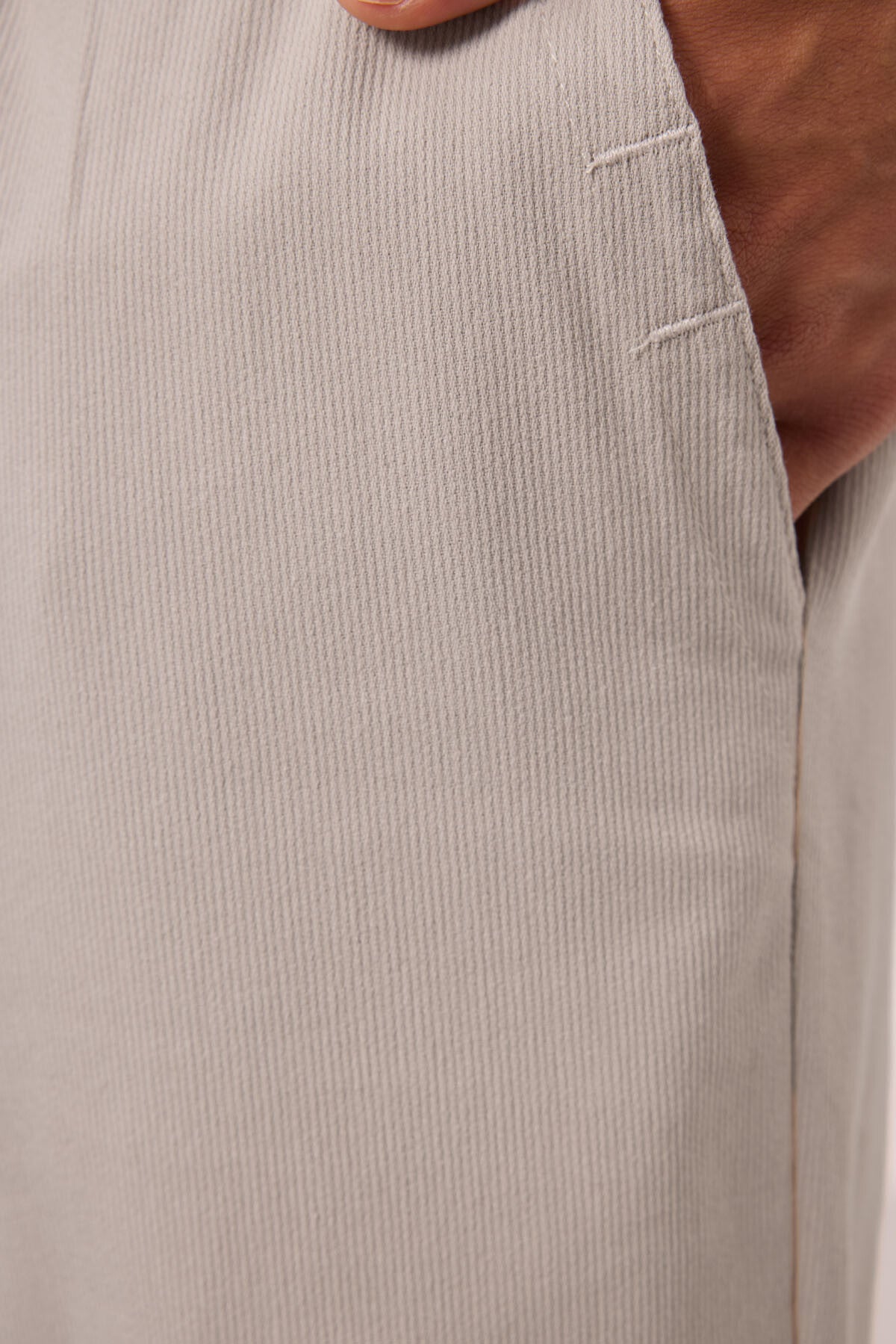 Taş Standart Fit Dokuma Hafif Esnek Chino Erkek Pantolon - 82176