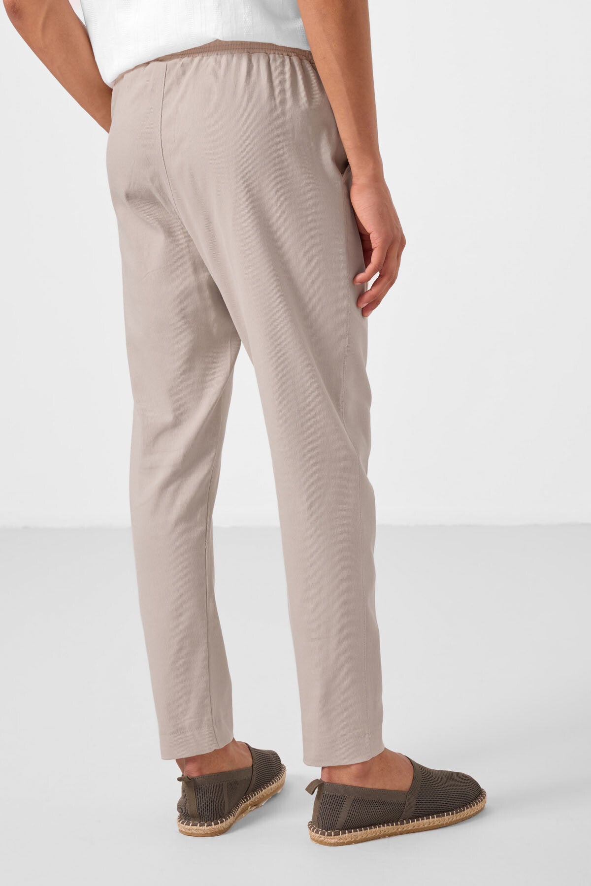 Taş Standart Fit Dokuma Hafif Esnek Chino Erkek Pantolon - 82177