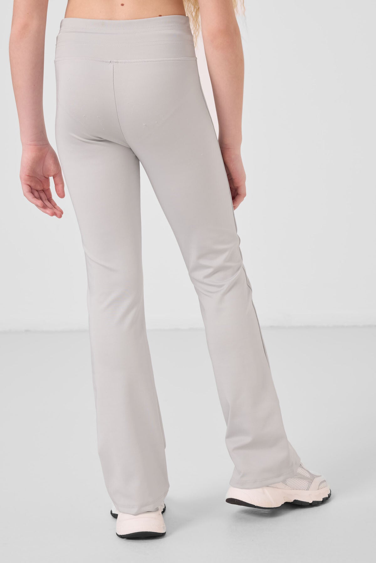 Taş Esnek Standart Fit Basic Performans İspanyol Paça Kız Çocuk Tayt - 75193