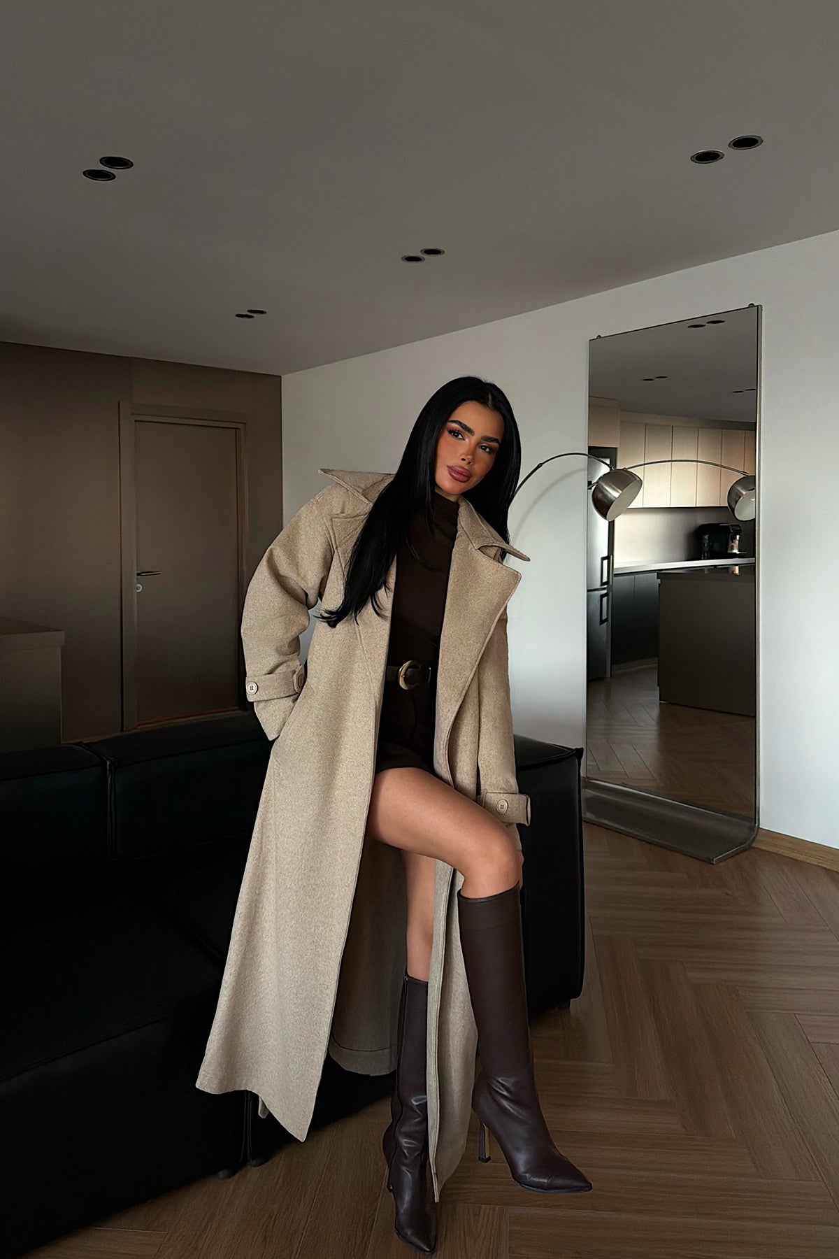 Taş Rengi Mathily Kaban ATE-4492