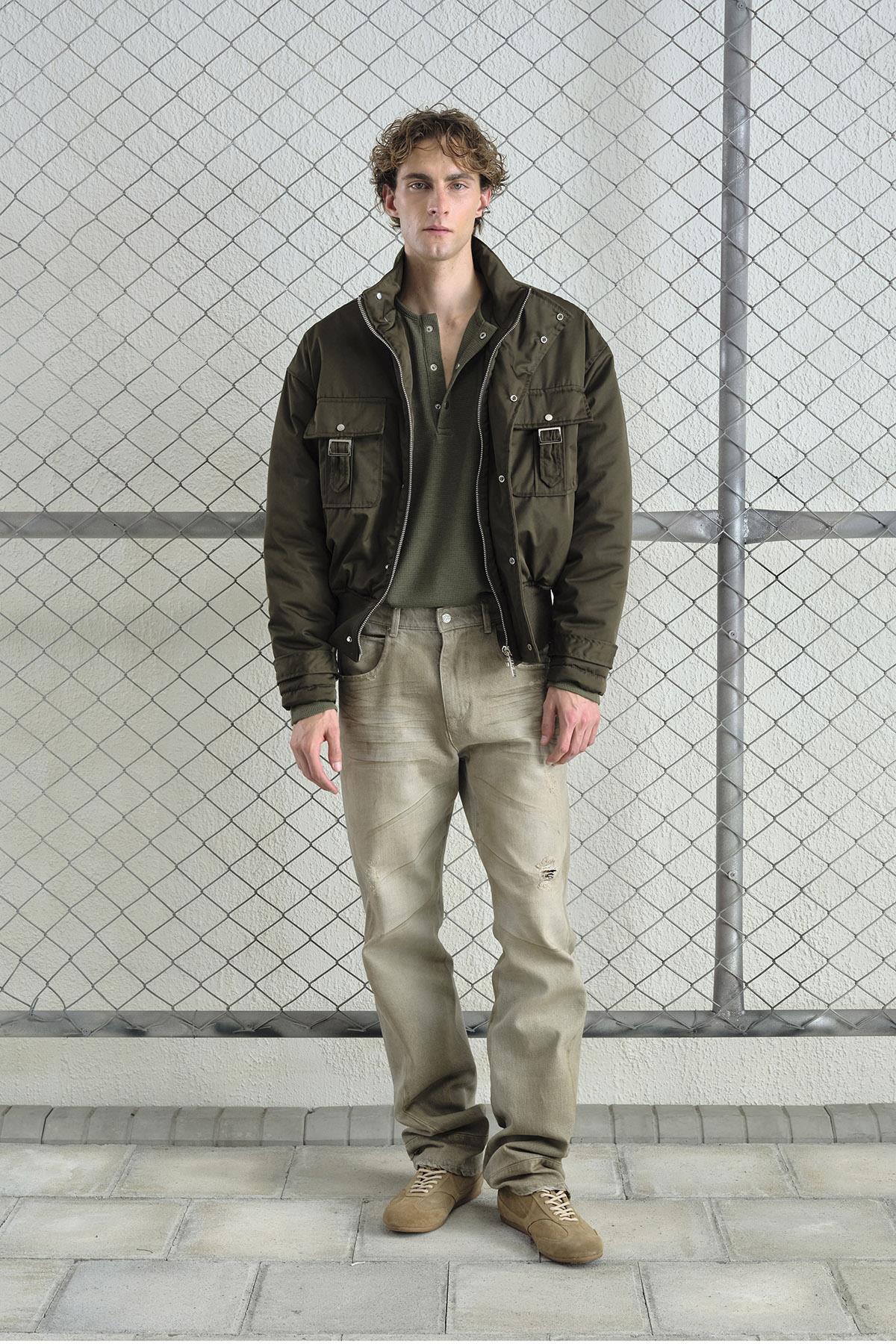 TEKNİK HAKİ BOMBER CEKET