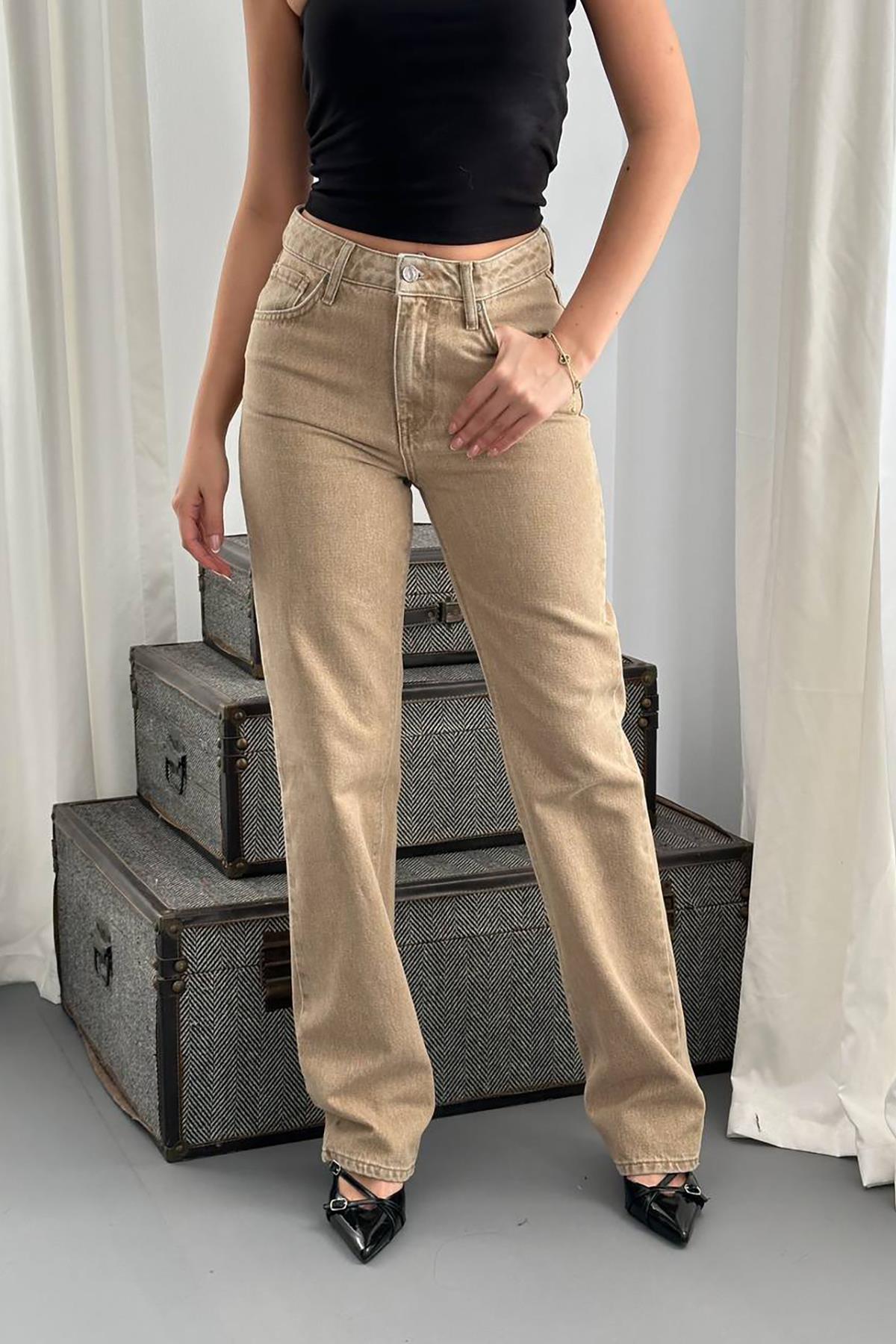 Toptan Vizon Straightmania Jeans Pantolon