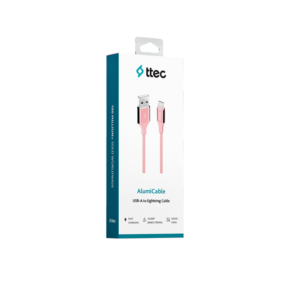 ttec AlumiCable USB-A - Lightning Şarj Kablosu