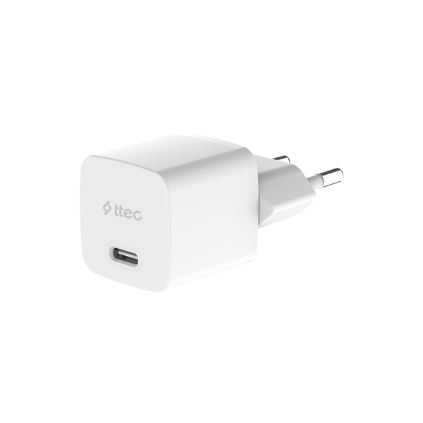 ttec SmartCharger GAN 30W PD USB-C Seyahat Hızlı Şarj Aleti 2SCG30B Beyaz