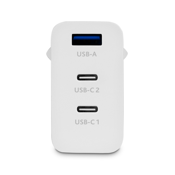 ttec SmartCharger Trio GAN 65W PD Seyahat Hızlı Şarj Aleti 2 USB-C+USB-A