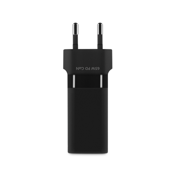 ttec SmartCharger Trio GAN 65W PD Seyahat Hızlı Şarj Aleti 2 USB-C+USB-A Siyah