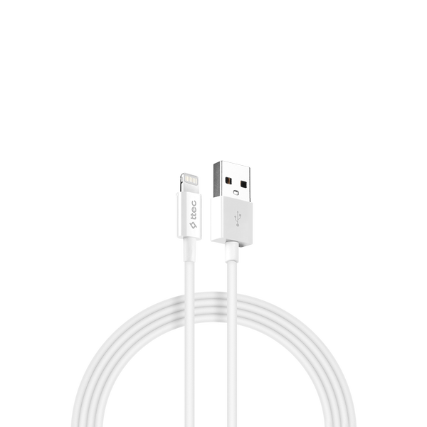 ttec USB-A - Lightning Şarj Kablosu- Beyaz