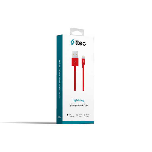 ttec USB-A - Lightning Şarj Kablosu