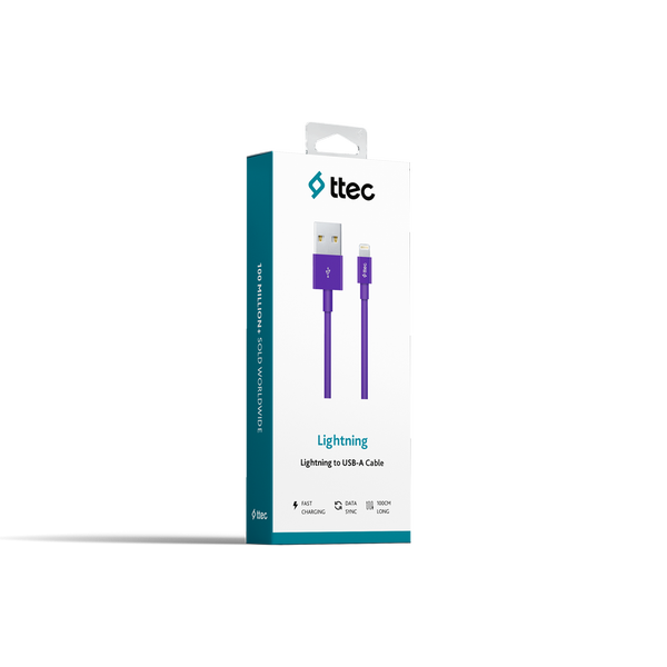 ttec USB-A - Lightning Şarj Kablosu
