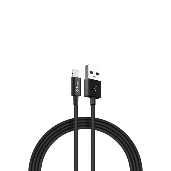 ttec USB-A - Lightning Şarj Kablosu- Siyah